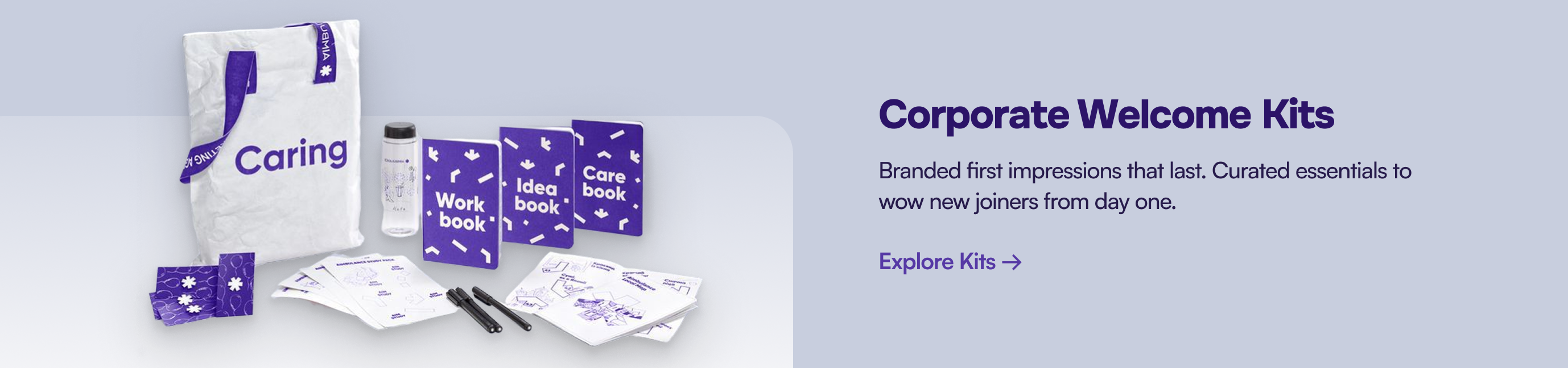 Corporate Welcome Kits banner